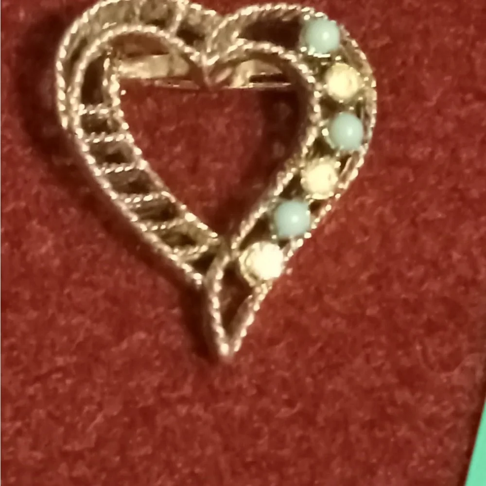 Heart-Shaped Brooch